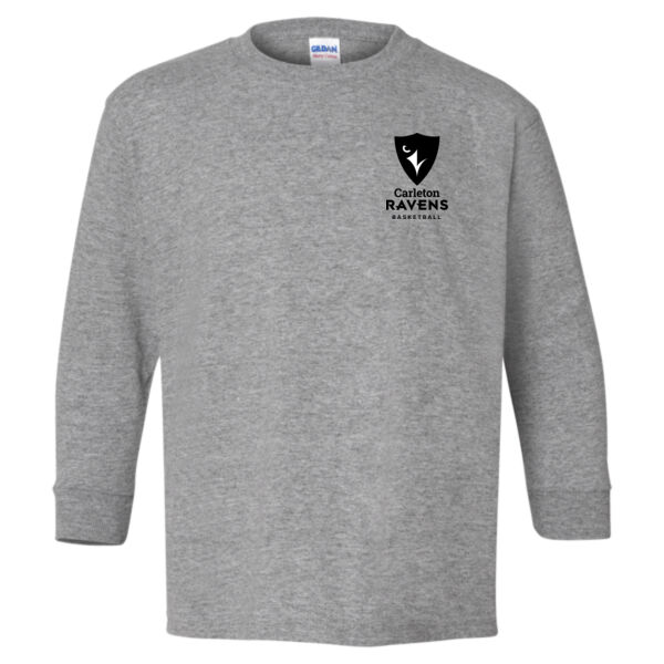 Gildan Youth Basketball Printed Long Sleeve Thumbnail