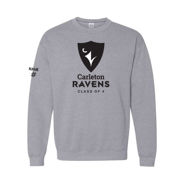 Unisex Gildan Class of Twill Crewneck Thumbnail