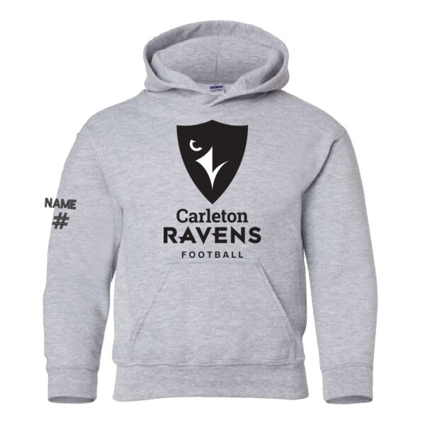 Youth Gildan Football Twill Hoodie Thumbnail