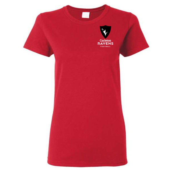 Gildan Women's Football Printed T-Shirt Thumbnail