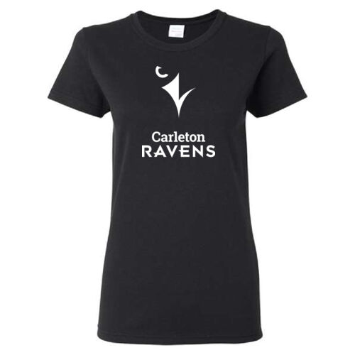 Gildan Women's CU Eye & Beak Printed T-Shirt Thumbnail