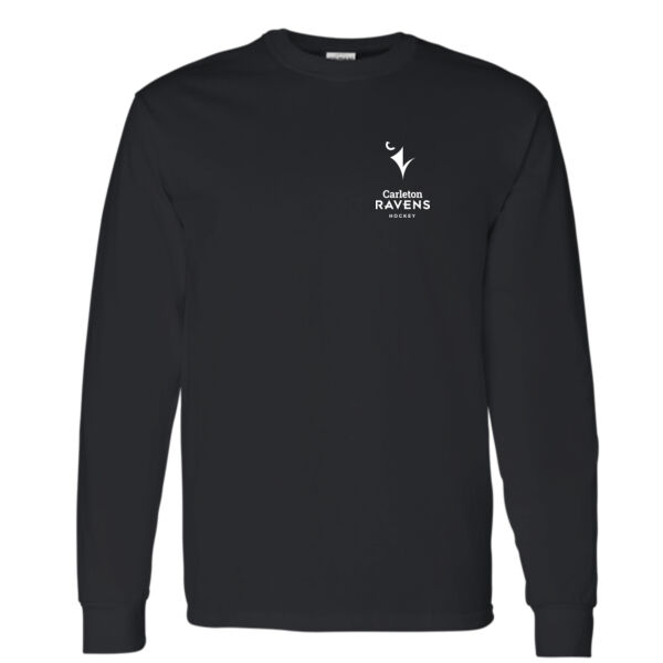 Gildan Unisex Hockey Printed Long Sleeve Thumbnail
