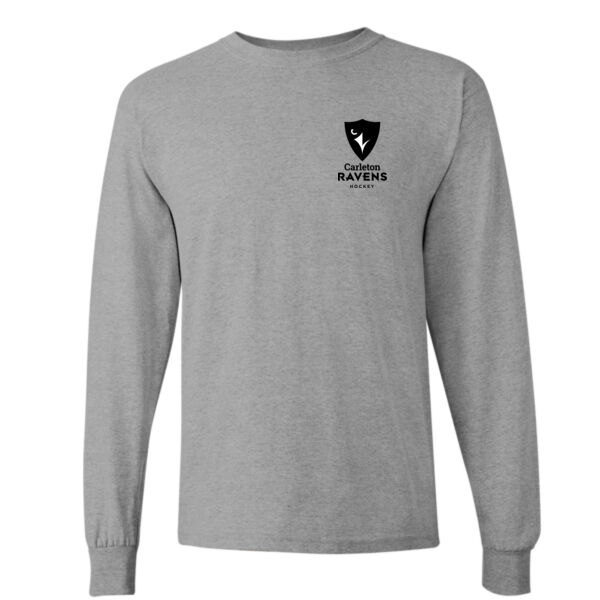 Gildan Unisex Hockey Printed Long Sleeve Thumbnail