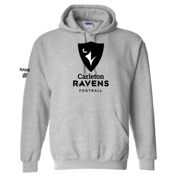 Gildan Unisex Football Printed Hoodie Thumbnail
