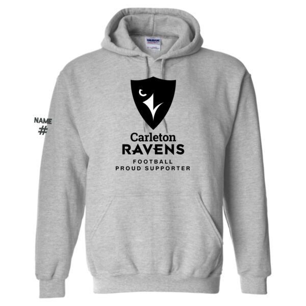 Gildan Unisex Football Proud Supporter Printed Hoodie Thumbnail