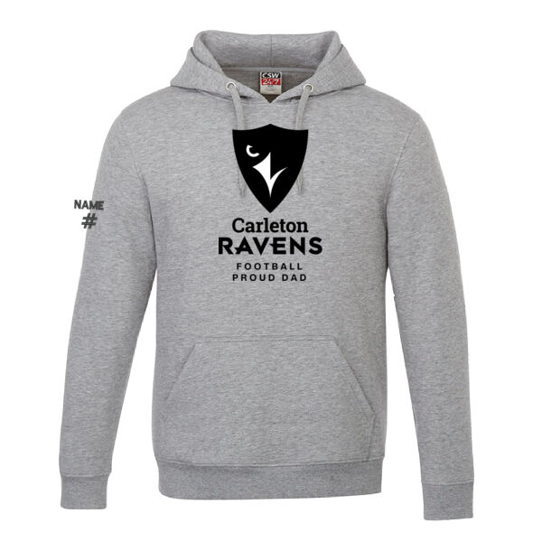 Vault Unisex Football Proud Dad Printed Hoodie Thumbnail