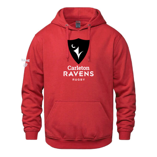 Vault Unisex Rugby Printed Hoodie Thumbnail