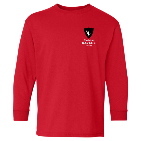 Gildan Youth Soccer Printed Long Sleeve Thumbnail