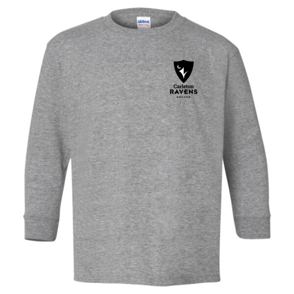 Gildan Youth Soccer Printed Long Sleeve Thumbnail