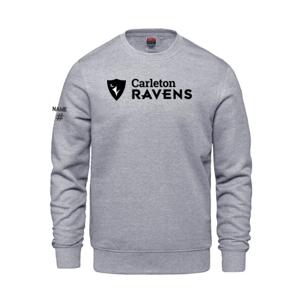 Vault Unisex Horizontal CU Shield Printed Crewneck Thumbnail