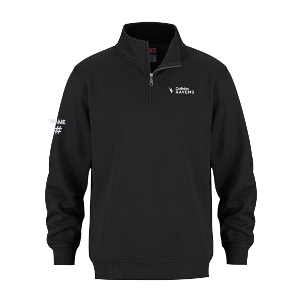 Flux Unisex CU Shield Printed Quarter Zip Thumbnail