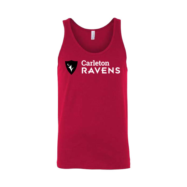 Bella + Canvas Unisex Horizontal CU Shield Printed Tank Top Thumbnail