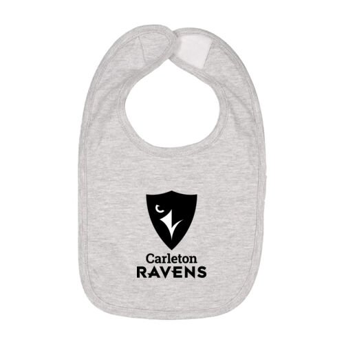 Rabbit Skins CU Shield Printed Jersey Baby Bib Thumbnail