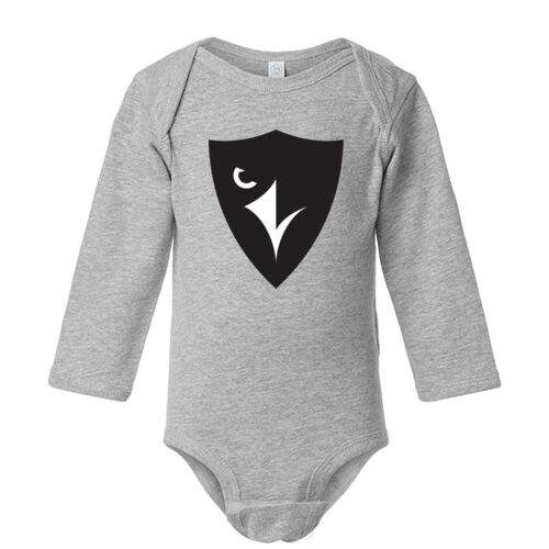 Rabbit Skins Shield Printed Fine Jersey LS Bodysuit Thumbnail